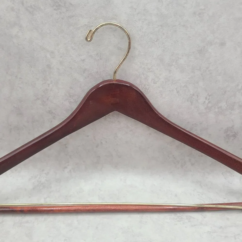 Wood Suit Hangers 1 Nordstrom 2 Unbranded Coat Pants Gold
